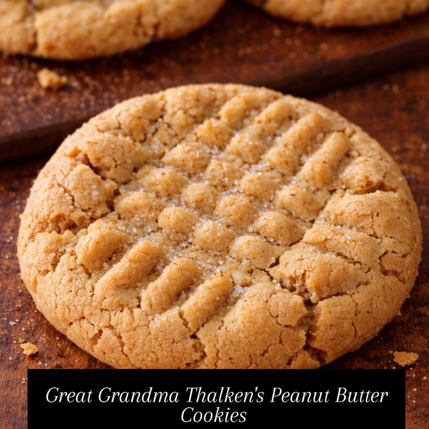 Sourdough Peanut Butter cookie